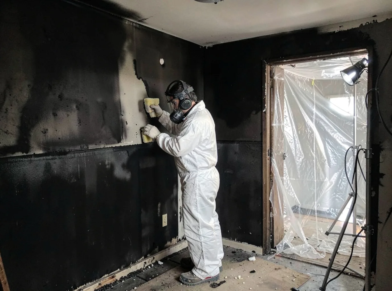 Fire Damage Restoration company in Meadow Lands, PA